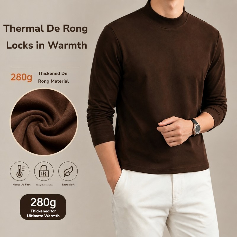 Thermal Base Layer - Maglia Termica a Collo Alto a