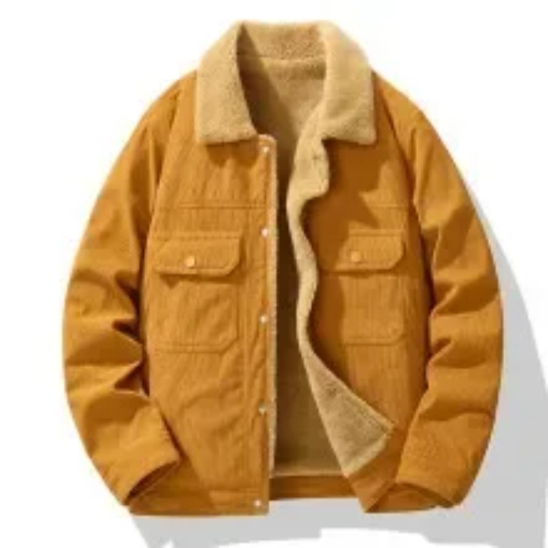 Quality Winter Clothing Brand - LIBIELIY Giacca da uomo in velluto