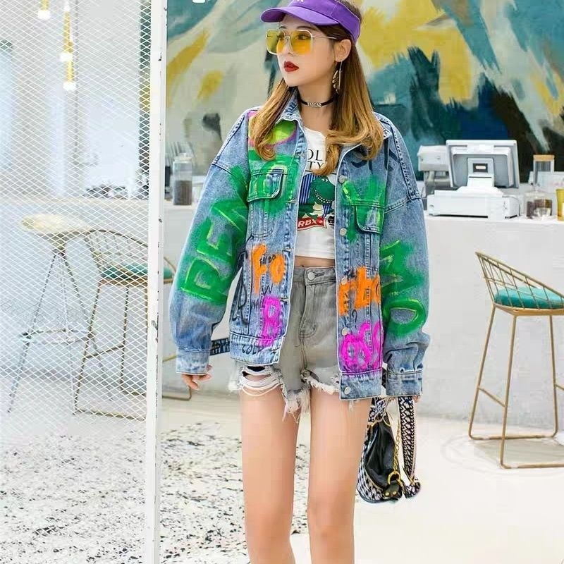 Winter Clothing Korean - Abbigliamento da donna Cappotto di jeans