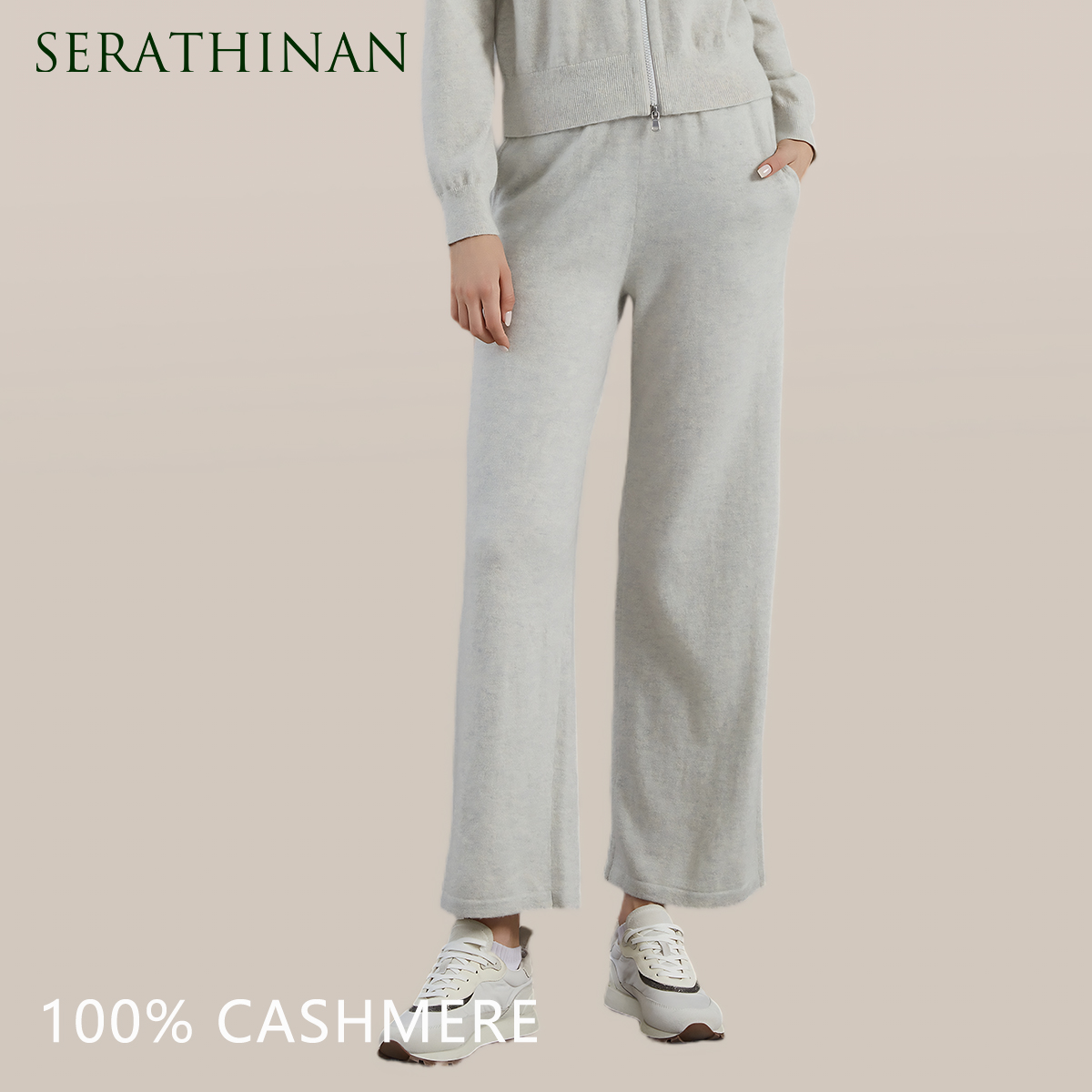 Quality Winter Clothing Brand - BC818 Pantaloni da donna in cashmere