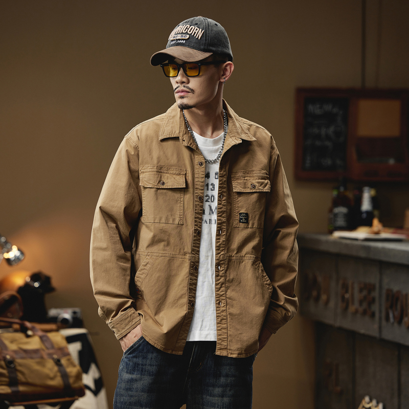 Camicia Cargo per uomo camicie - Quality Winter Clothing Brand recensione e prezzo