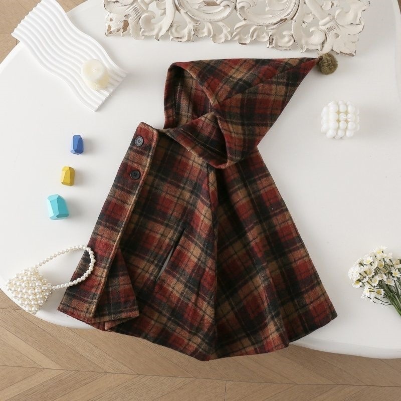 Mantella a Quadretti per Bambi - Winter Clothing Baby Girl recensione e prezzo