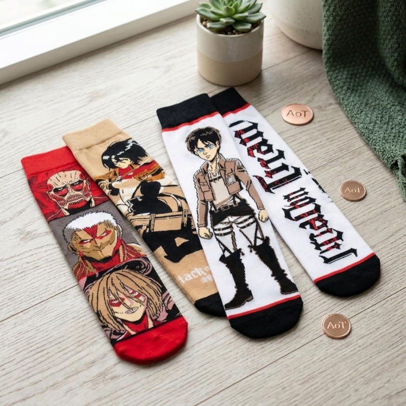 Calzini Attack on Titan Eren Y - Winter Clothing Anime recensione e prezzo