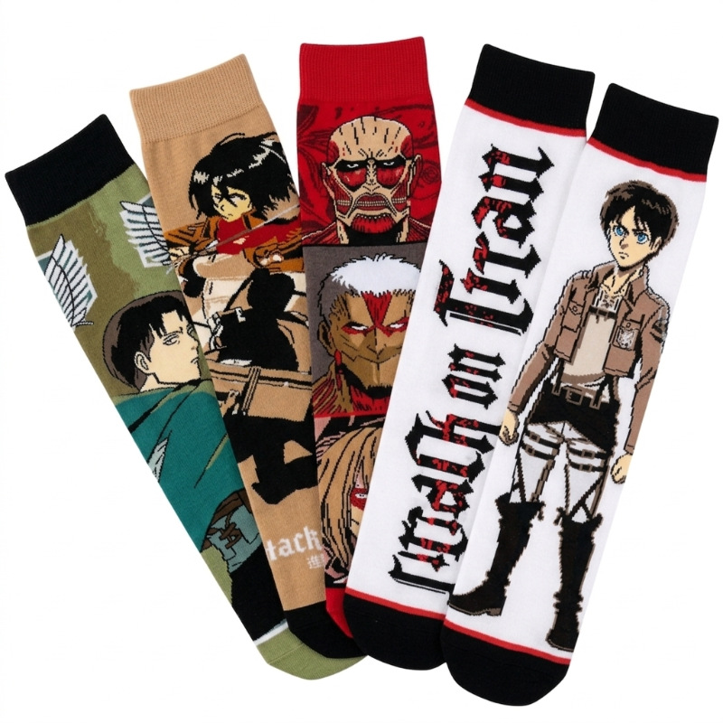 Calzini Attack on Titan Eren Y - Winter Clothing Anime recensione e prezzo