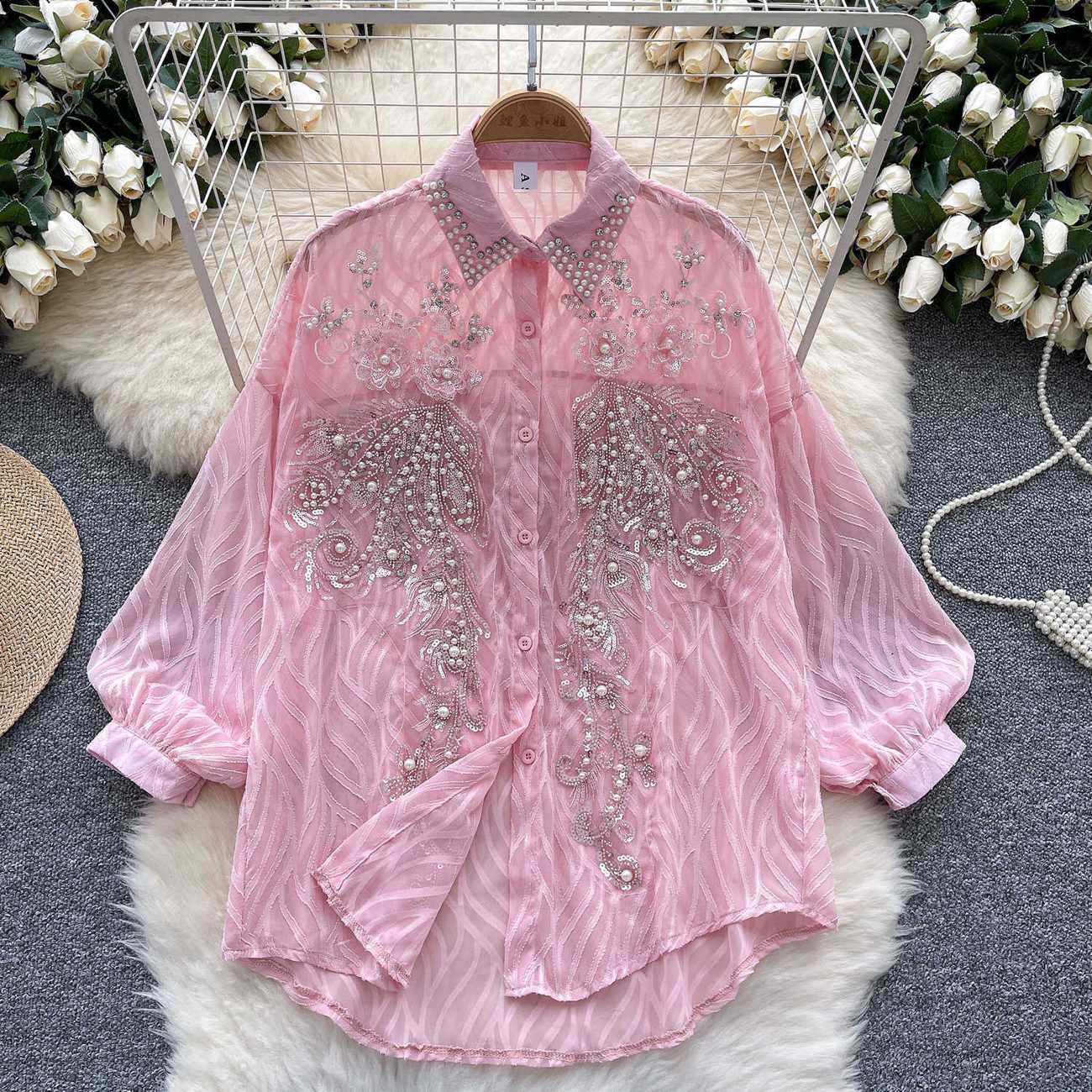 Camicia con bottoni lucidi da  - Winter Clothing Korean recensione e prezzo