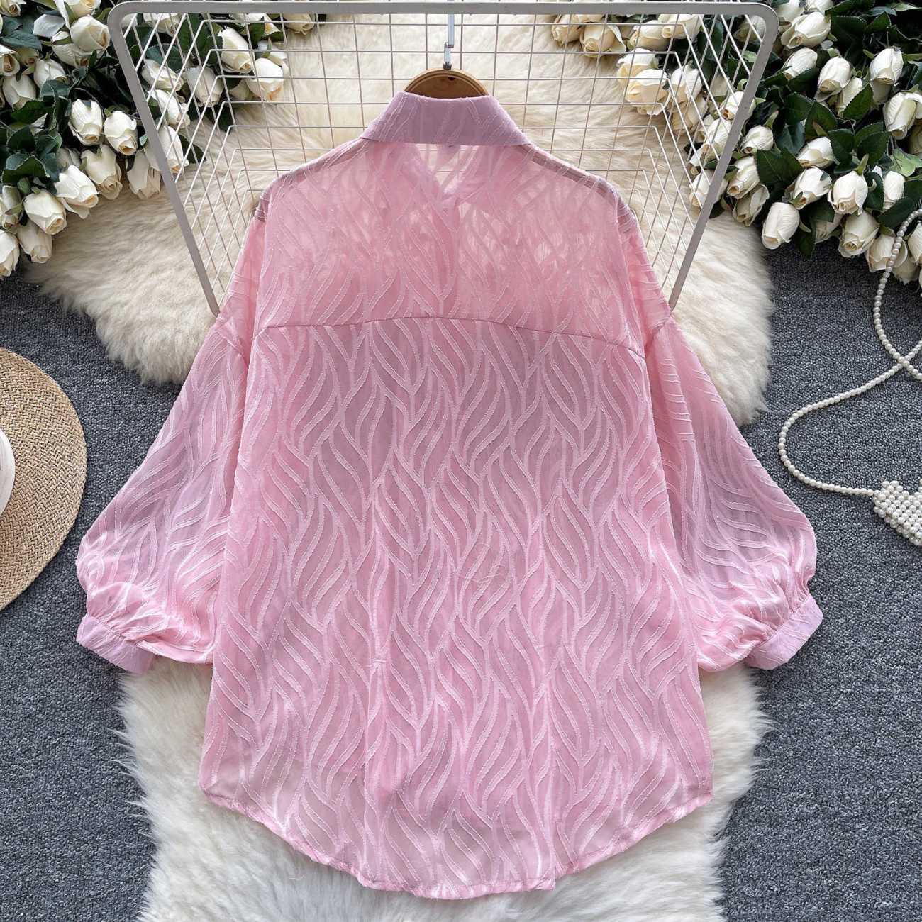 Camicia con bottoni lucidi da  - Winter Clothing Korean recensione e prezzo