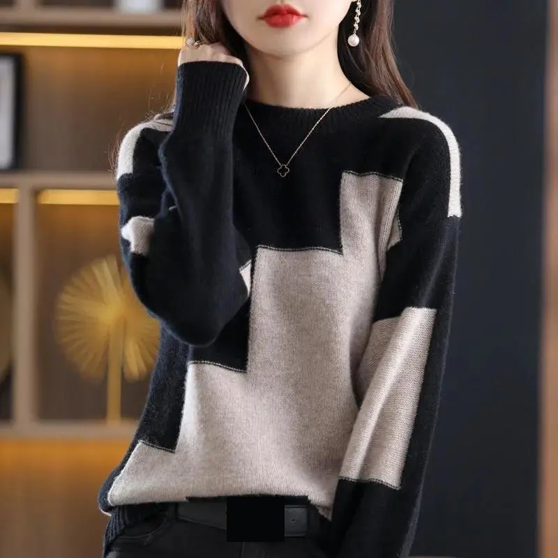 Moda O-Collo Impiombato Maglio - Winter Clothing Korean recensione e prezzo